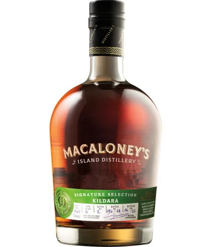 Fles Macaloney's Kildara Canadian Single Malt, whisky, op voorraad bij slijterij t Bockje in Bathmen