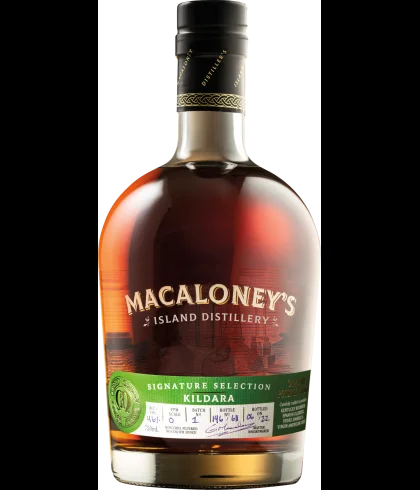 Fles Macaloney's Kildara Canadian Single Malt, whisky, op voorraad bij slijterij t Bockje in Bathmen