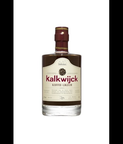 Kalkwijck Koffielikeur, op voorraad bij slijterij t Bockje in Bathmen