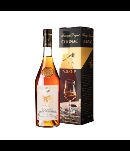 Cognac Francois Peyrot V.S.O.P Cognac, bij slijterij ’t Bockje in Bathmen