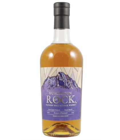 Fles Dumbarton Rock Blended Malt Scotch Whisky, whisky, bij slijterij ’t Bockje in Bathmen
