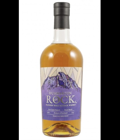 Fles Dumbarton Rock Blended Malt Scotch Whisky, whisky, op voorraad bij slijterij t Bockje in Bathmen