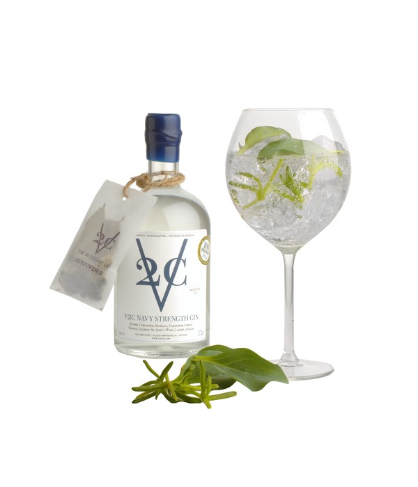 V2C Navy Strength Gin bij t Bockje in Bathmen