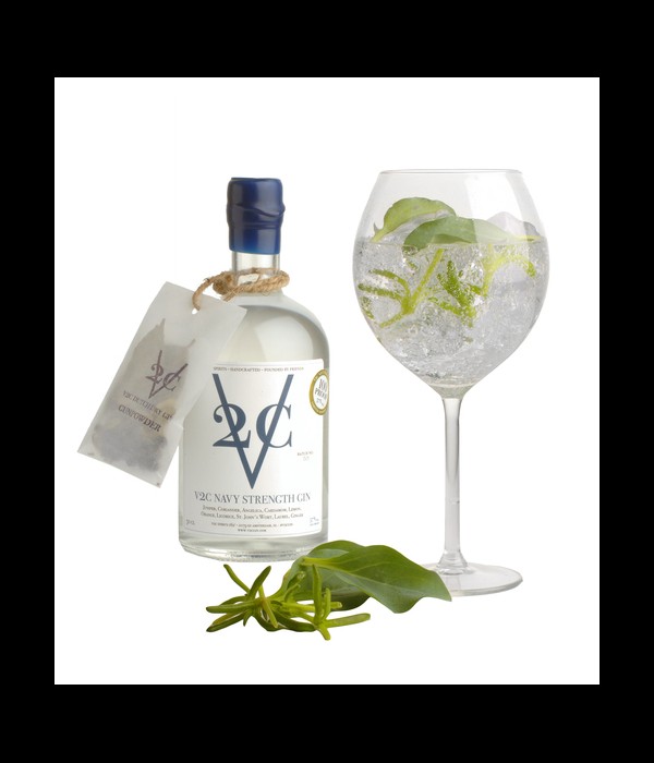 V2C Navy Strength Gin bij t Bockje in Bathmen