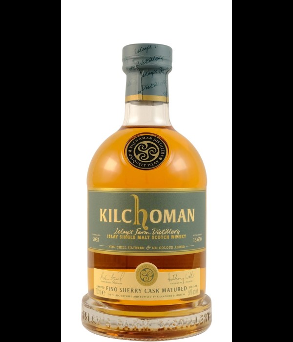 Kilchoman Fino Sherry Matured Edition 2023 bij t Bockje in Bathmen