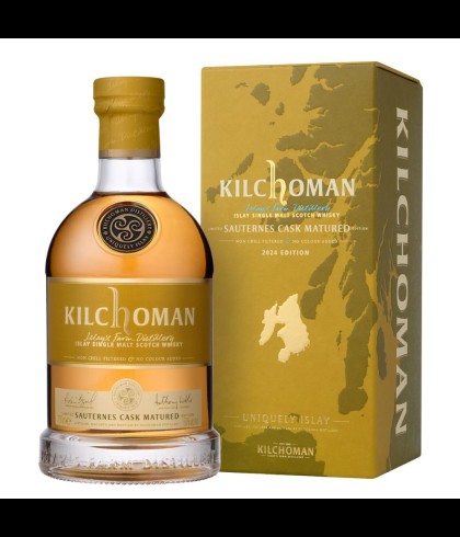 Fles Islay single malt van Kilchoman, op voorraad bij slijterij t Bockje in Bathmen