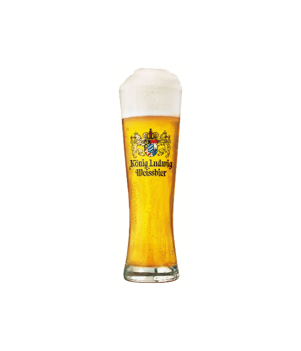 Konig Ludwig Weissbier glas 50 CL bij t Bockje in Bathmen