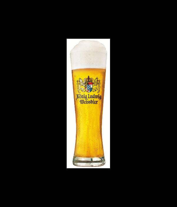 Konig Ludwig Weissbier glas 50 CL bij t Bockje in Bathmen