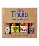Fles Duvel Cafe Thuis, bier, op voorraad bij slijterij ’t Bockje in Bathmen