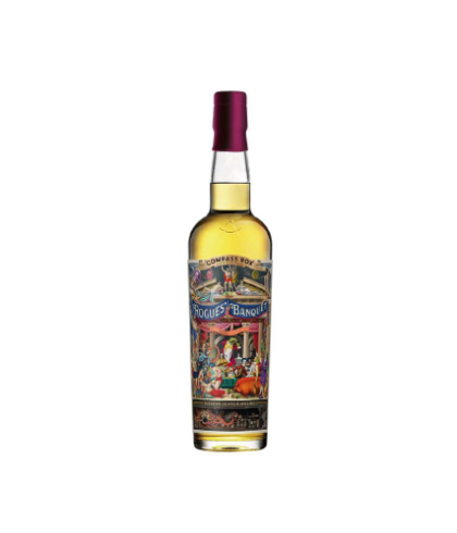 Fles Compass Box Rogues’ Banquet, single malt whisky, op voorraad bij slijterij t Bockje in Bathmen