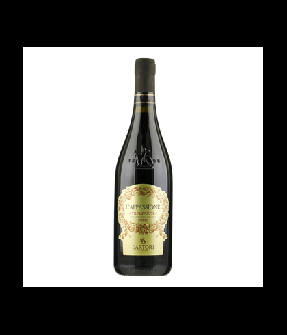 Fles Sartori di Verona L'Appassione Rosso Trevenezie IGT, wijn op voorraad bij slijterij t Bockje in Bathmen