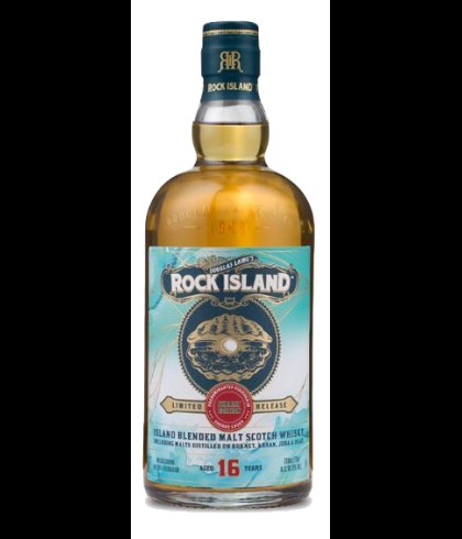 Fles Rock Island 16 Years Old Sherry Edition, Schotse blended malt van de eilanden, op voorraad bij slijterij t Bockje in Bathmen