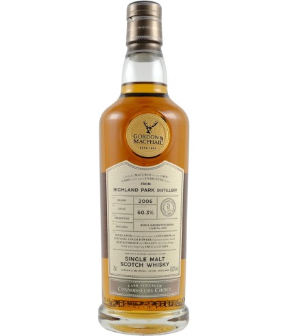 Fles Connoisseurs Choice Highland Park 2006, single malt whisky, op voorraad bij slijterij t Bockje in Bathmen