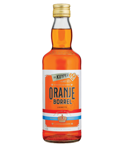 Likeur De Kuyper Oranje Borrel van De Kuyper, bij slijterij ’t Bockje in Bathmen