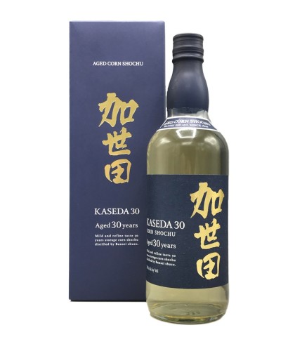 Fles Shochu Kaseda 30Y, whisky, op voorraad bij slijterij t Bockje in Bathmen