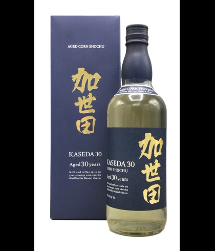 Fles Shochu Kaseda 30Y, whisky, op voorraad bij slijterij t Bockje in Bathmen