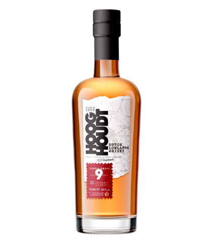 Fles Hooghoudt Sherry Olorosso Whisky 9 Years Old, whisky, op voorraad bij slijterij ’t Bockje in Bathmen