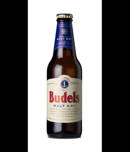 Budels Malt 0,0, bier op voorraad bij slijterij t Bockje in Bathmen