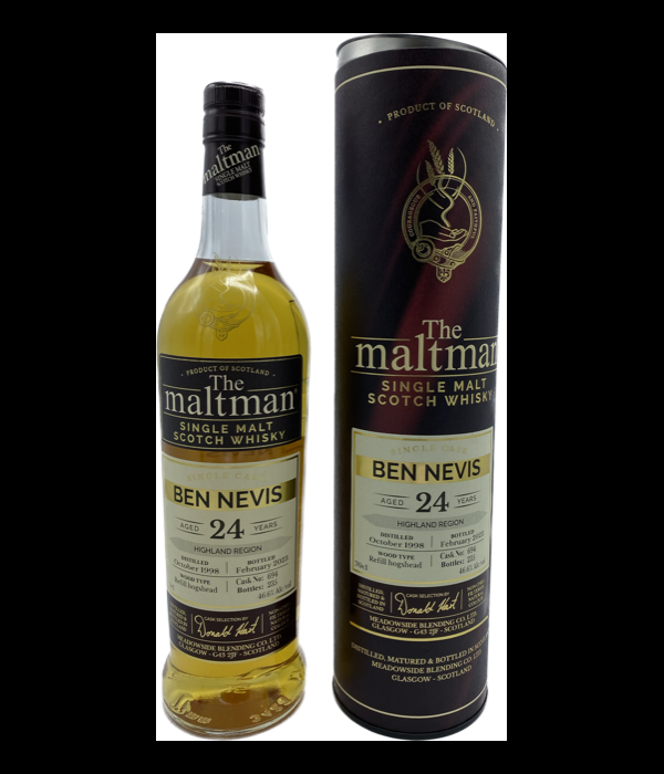 The Maltman Ben Nevis 24Y bij t Bockje in Bathmen