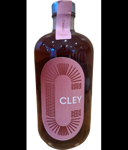 Fles Cley Dutch Single Malt Whisky Canasta, whisky, op voorraad bij slijterij t Bockje in Bathmen