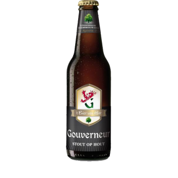 Gouverneur Stout op Hout