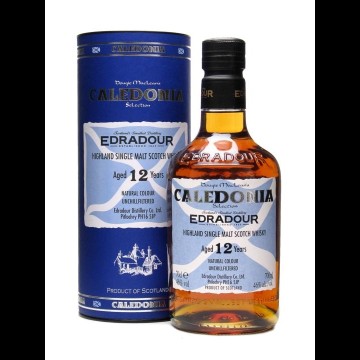 Edradour 12 Years Old Highland Single Malt Whisky Caledonia