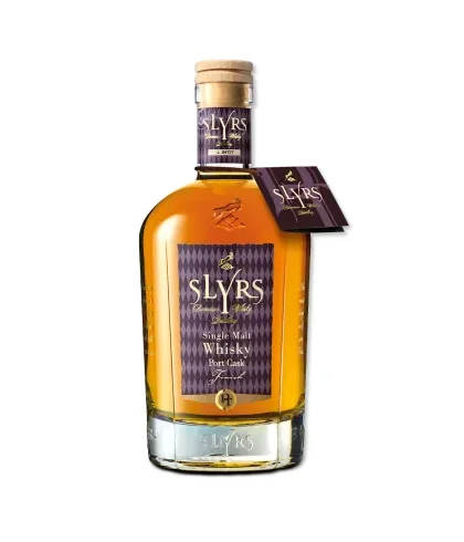 Bouteille de Slyrs Whisky Port Cask Finish, whisky