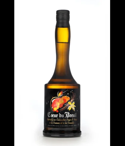 Château du Breuil Liqueur Coeur Vanille, op voorraad bij slijterij t Bockje in Bathmen