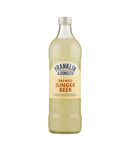 Fles Franklin & Sons Ginger Beer van Franklin & Sons, bij slijterij ’t Bockje in Bathmen