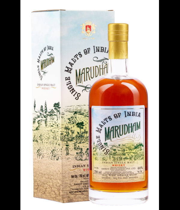 Amrut Marudham Single Malt of India bij t Bockje in Bathmen
