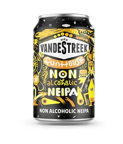 Vandestreek Fun House Non Alcoholic Neipa, bier op voorraad bij slijterij t Bockje in Bathmen