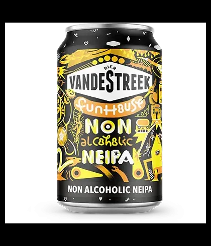 Vandestreek Fun House Non Alcoholic Neipa, bier op voorraad bij slijterij t Bockje in Bathmen