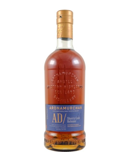 Fles Ardnamurchan Sherry Cask, single malt whisky, op voorraad bij slijterij t Bockje in Bathmen