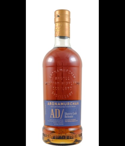 Fles Ardnamurchan Sherry Cask, single malt whisky, op voorraad bij slijterij t Bockje in Bathmen