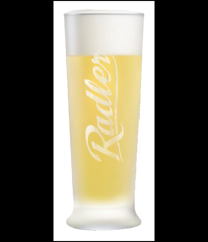 Lindeboom Radler glas, glas bij t Bockje in Bathmen