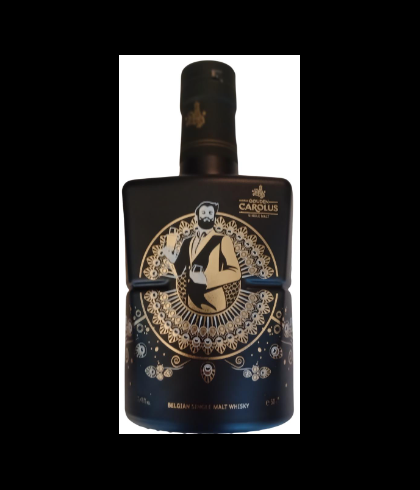 Fles Belgische single malt whisky van Stokerij De Molenberg, op voorraad bij slijterij t Bockje in Bathmen