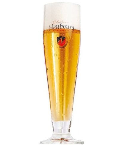 Neubourg bierglas, glas bij t Bockje in Bathmen