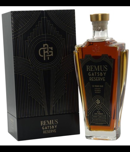 Fles Remus Gatsby Reserve 15 YO, whisky, op voorraad bij slijterij t Bockje in Bathmen
