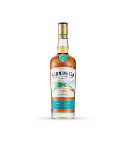 Fles Bonnington Single Malt Muscat Cask, whisky, op voorraad bij slijterij t Bockje in Bathmen