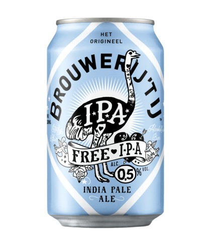 Brouwerij ’t Ij Free IPA alcoholvrij bier