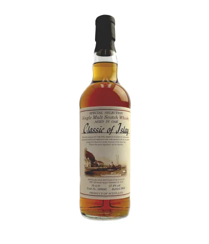 Fles Classic of Islay 2024, whisky, bij slijterij ’t Bockje in Bathmen