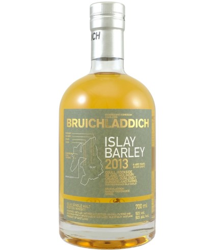 Fles Bruichladdich 2013 Islay Barley, whisky, op voorraad bij slijterij t Bockje in Bathmen