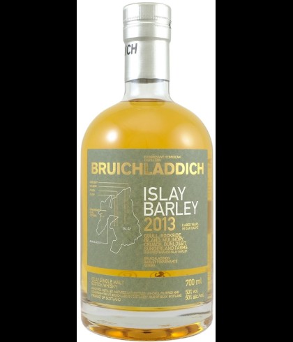 Fles Bruichladdich 2013 Islay Barley, whisky, op voorraad bij slijterij t Bockje in Bathmen