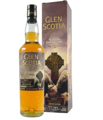Botella de Glen Scotia 12 Years Old Icons of Campbeltown Release No.4: The Griffin, whisky
