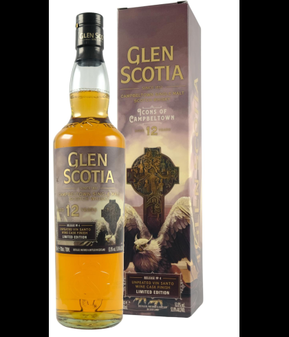 Botella de Glen Scotia 12 Years Old Icons of Campbeltown Release No.4: The Griffin, whisky
