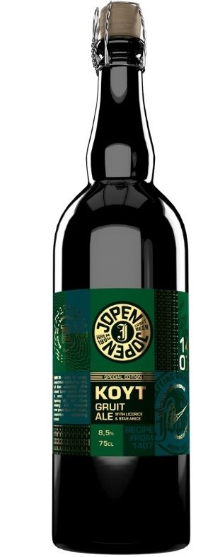 Fles Jopen Koyt, bier van Jopen, op voorraad bij slijterij t Bockje in Bathmen