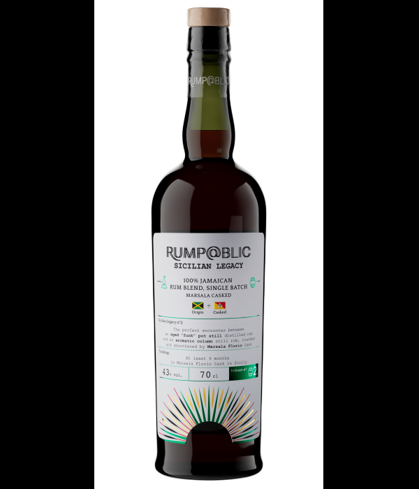 Rump@blic Single Batch Jamaican Pot Still Release No.2 bij t Bockje in Bathmen