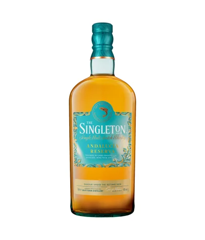 Fles Singleton Andalucía Reserva, whisky, op voorraad bij slijterij t Bockje in Bathmen