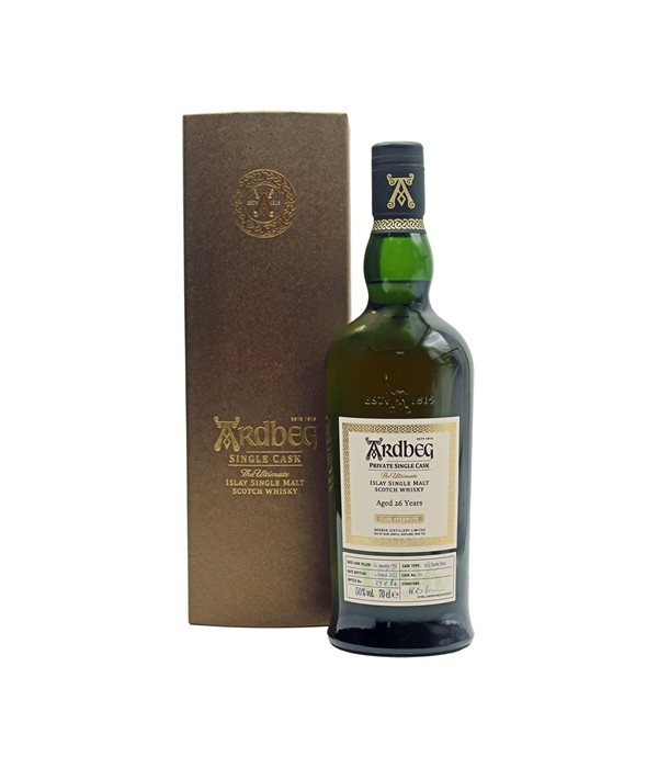Ardbeg 26 Years Old 1996 The Ultimate Private Single Cask #20 bij t Bockje in Bathmen