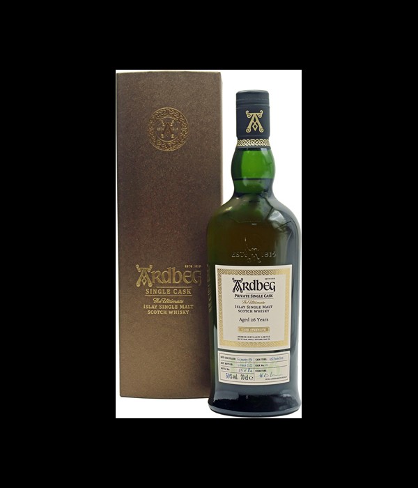 Ardbeg 26 Years Old 1996 The Ultimate Private Single Cask #20 bij t Bockje in Bathmen